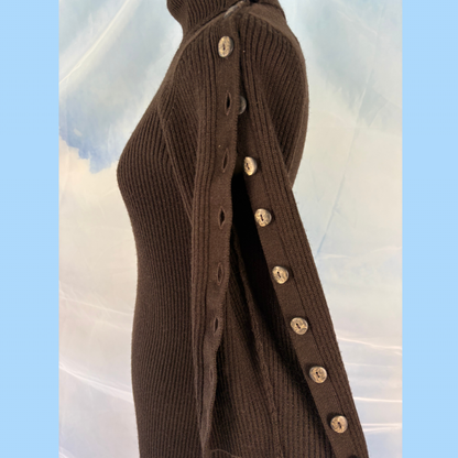 The Asymmetrical Knit Dress