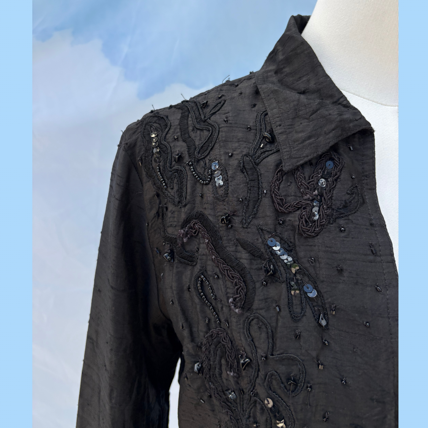 The Sleek Silk Jacket