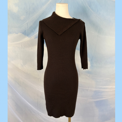 The Asymmetrical Knit Dress
