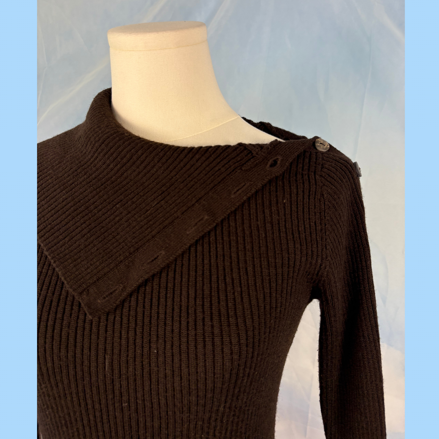 The Asymmetrical Knit Dress