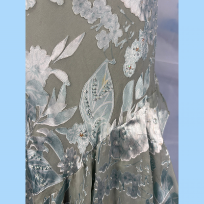 The Silk Cascade Dress