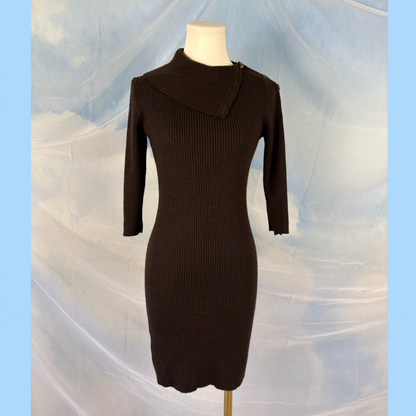 The Asymmetrical Knit Dress