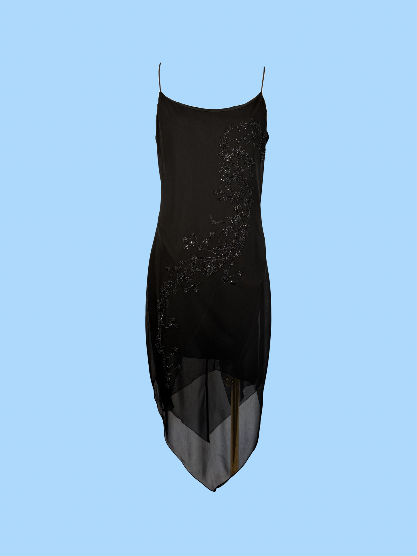 The Beaded Slip Dress