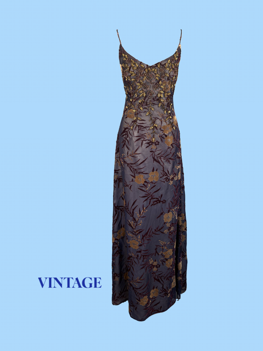 The Plum Evening Dress