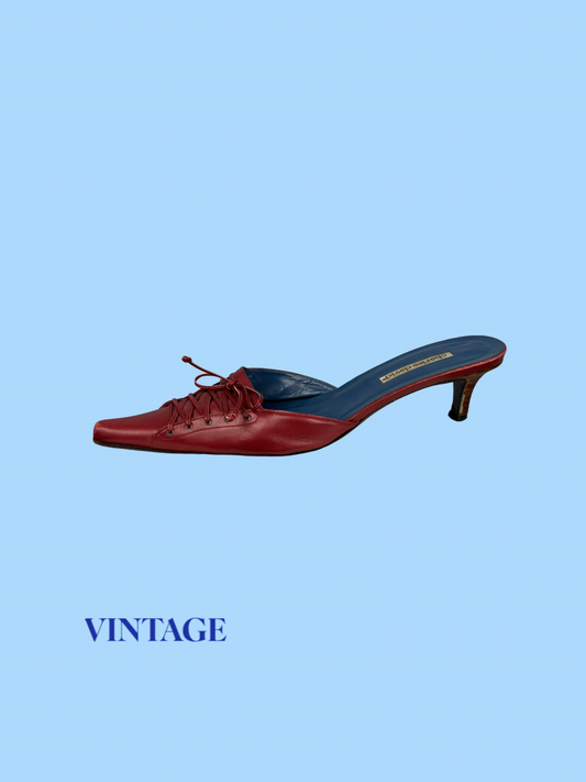 The Corset Kitten Heel