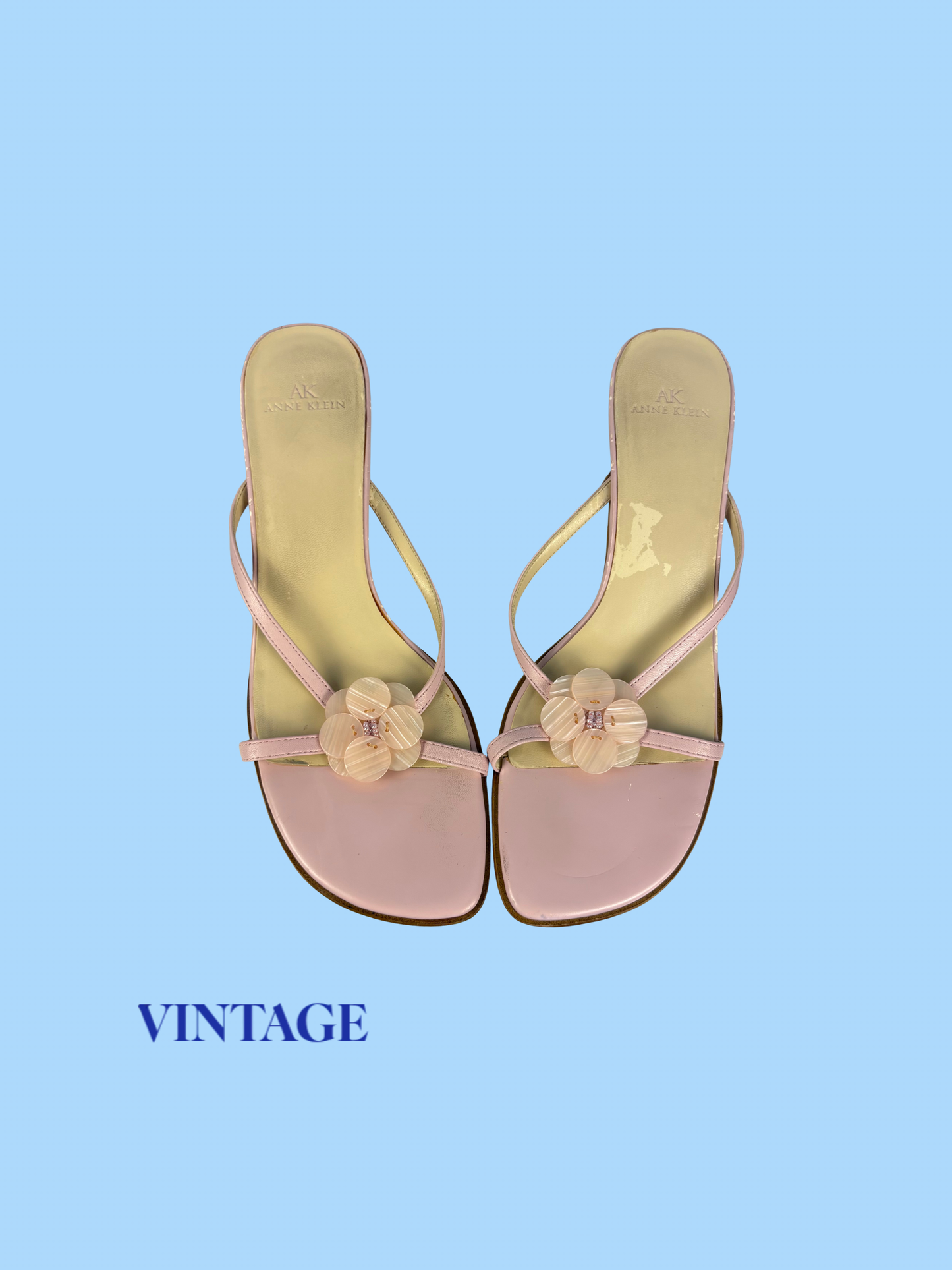 The Blush Petal Kitten Heel