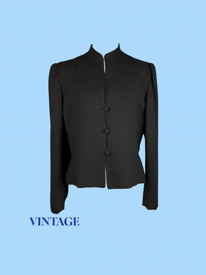 The Sculpted Wool Jacket