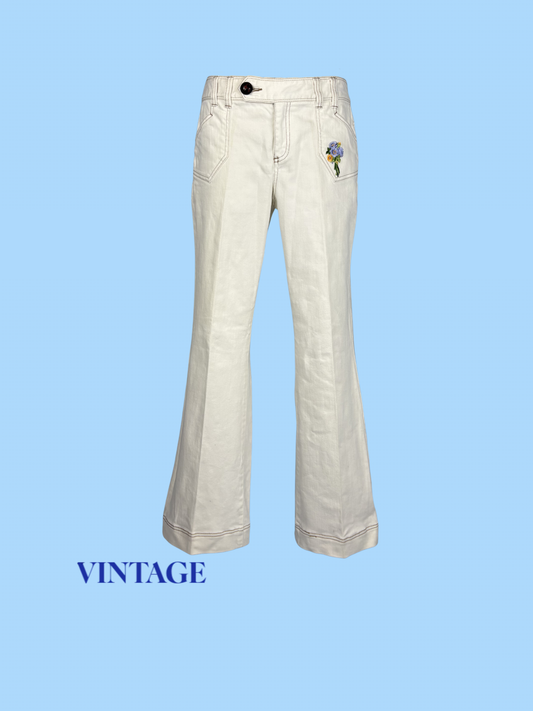 The Floral Pocket Jeans