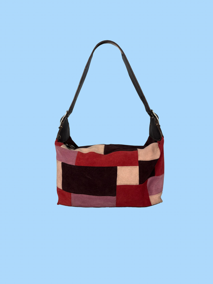 The Patchwork Leather Shoulder Bag