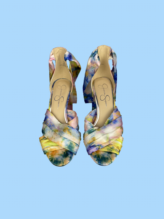 The Noelene Tie Dye Heel