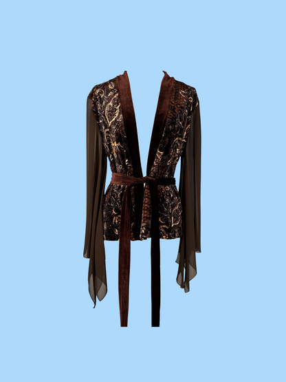 The Velvet Drape Jacket