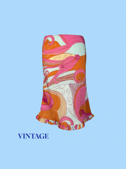 The Sunset Swirl Skirt
