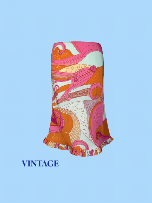 The Sunset Swirl Skirt