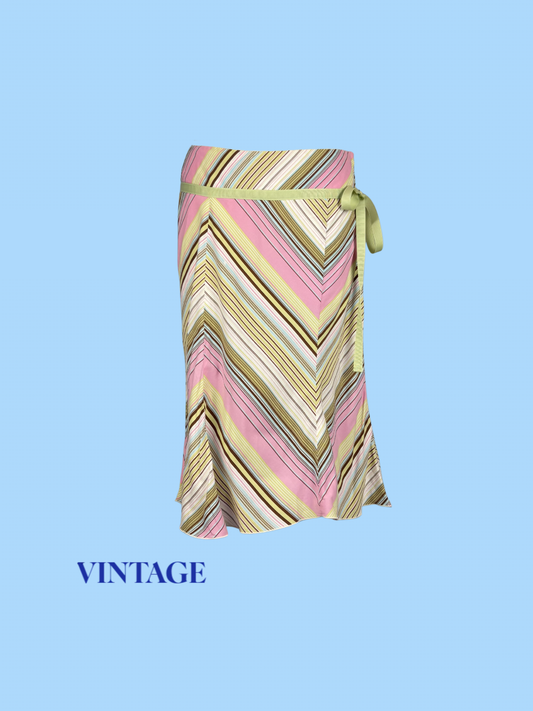 The Spring Ribbon Tie Skirt