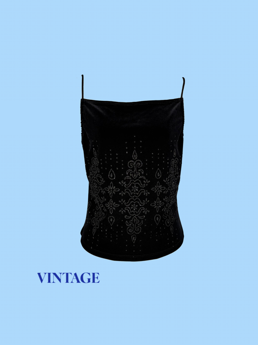 The Black Velvet Top