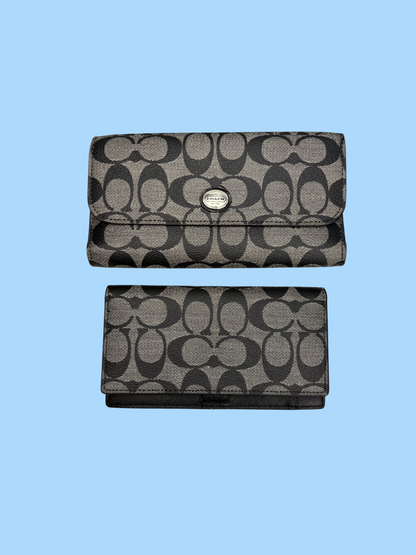 The Signature Canvas Wallet & Checkbook