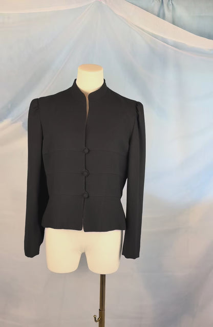 The Sculpted Wool Jacket