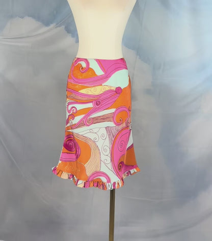 The Sunset Swirl Skirt