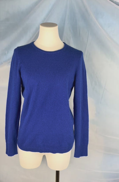 The Cobalt Cashmere Crewneck