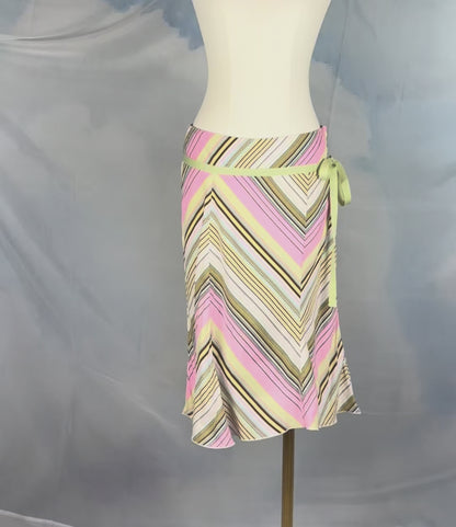 The Spring Ribbon Tie Skirt