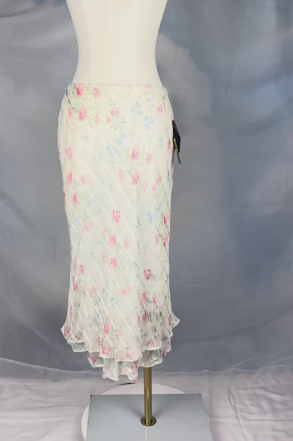 The Silk Garden Skirt