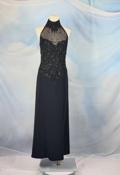The Noir Illusion Dress