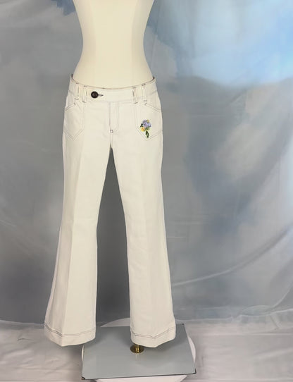 The Floral Pocket Jeans