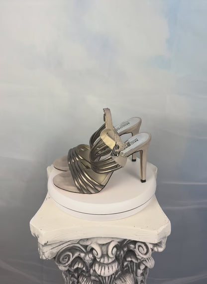 The Metallic Stiletto Heels