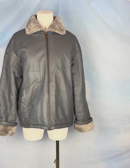 The Genuine Leather Aviation Jacket