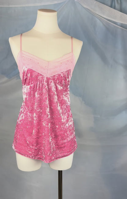 The Sweetheart Velvet Cami
