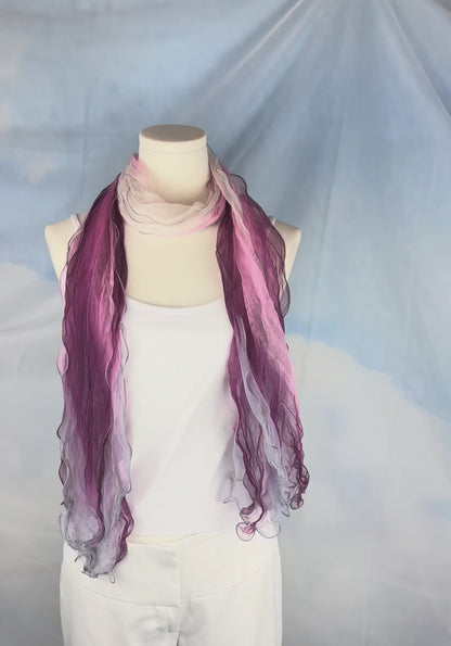 The Ombre Silk Scarf